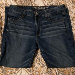 American Eagle Hi-Rise Jegging Crop Jeans